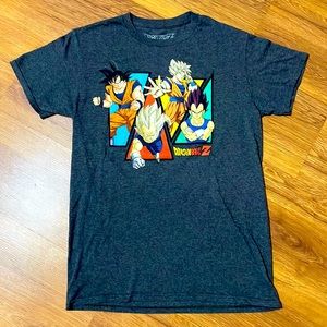 Dragonball Z dark grey small mens shirt Funimation
